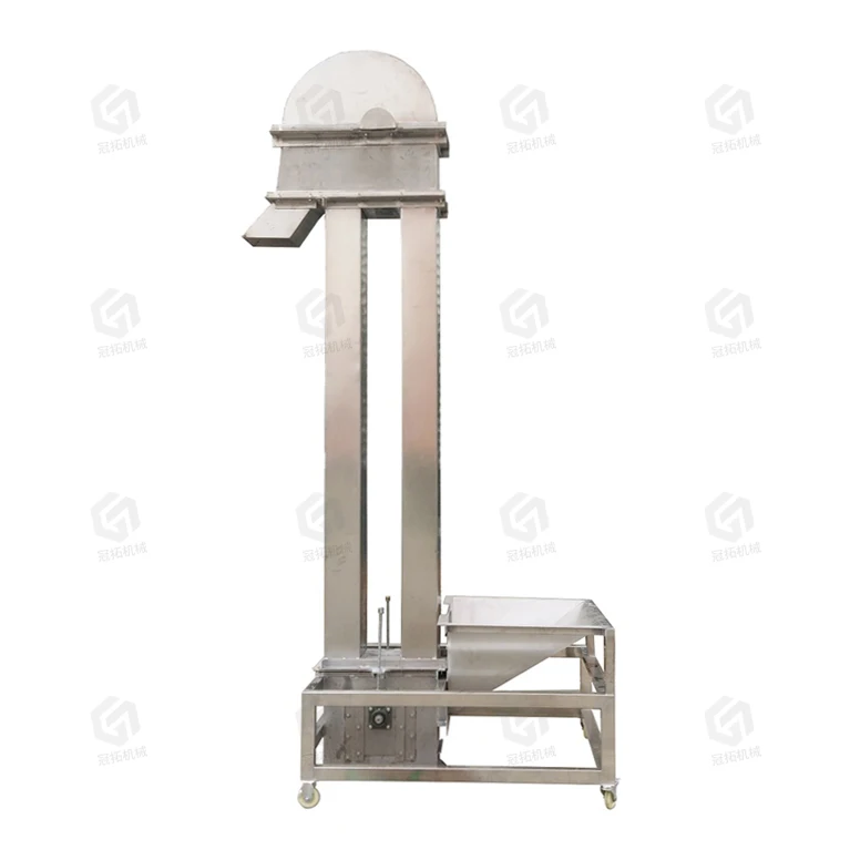 China Factory Seller bucket elevator for rice prices getreidesamen small mini vertical bucket elevator
