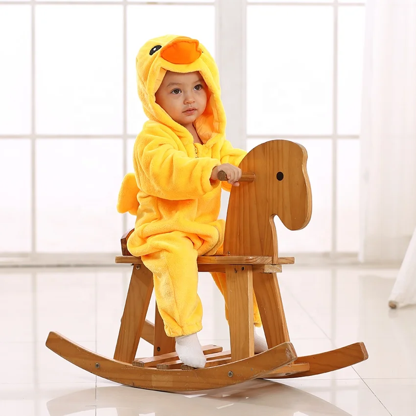 Infant Warm Halloween Costume Baby Winter Hooded Romper Halloween Dinosaur Panda Costume