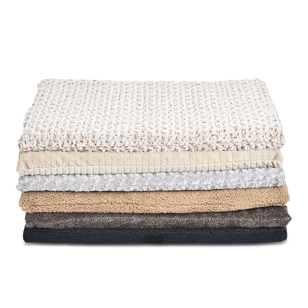 Tianyuan Pet Comfortable Dog Cage Mat Warm Soft Orthopedic Pet Dog Mat Bed