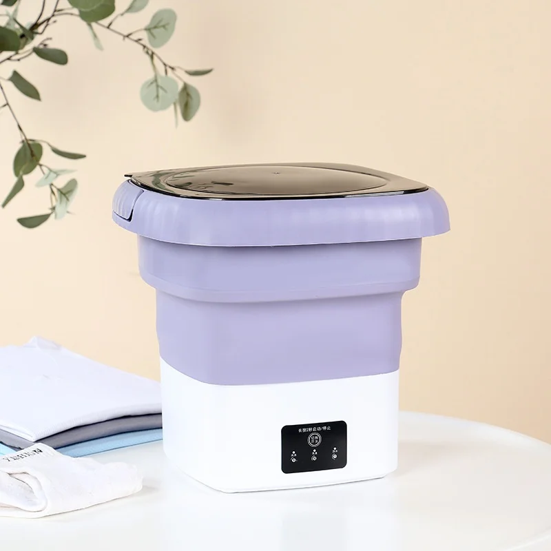 Deep Cleaning Folding Washing Machine Small Portable Underwear Washing Machine Washing