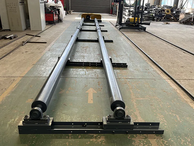 CNC Spiral Wire Winding Machine matched with CNC cage making machine