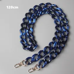 Acrylic Resin Chain Bag Strap for Handbags Women Gold Purse Chains
