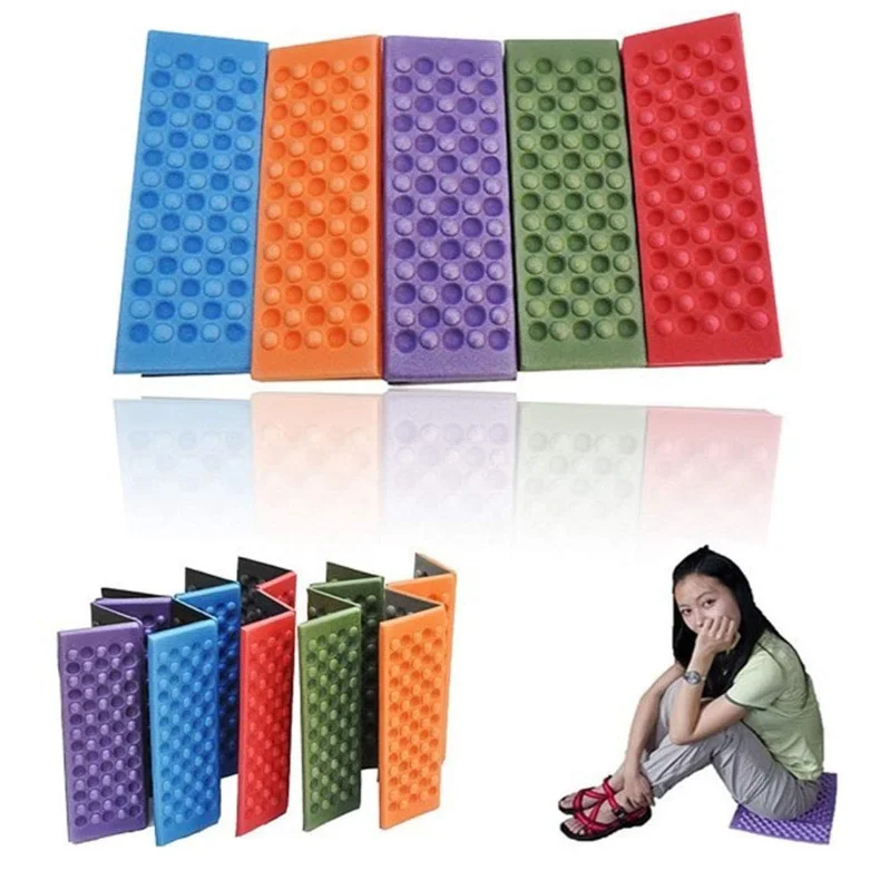 Woqi colorful Folding XPE Foam Pads Mat for Camping Park Picnic Portable Cushion Seat