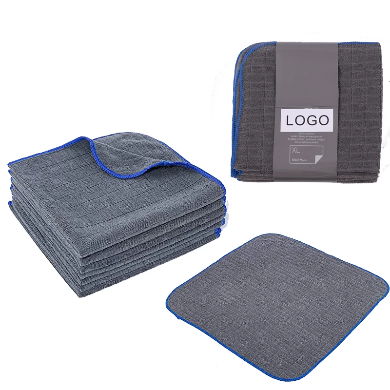 Free House Clean Towel Reusable Microfiber Cloth Multi-purpose Rags 50PCS pack Microfiber Towel