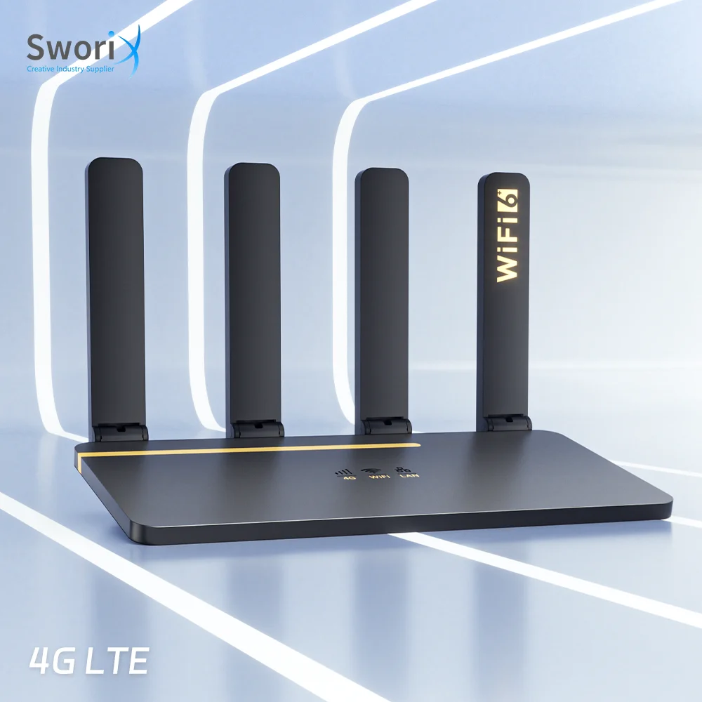 Sworix 4G Rauter Routeur 300 Мбит/с 3G 4G Lte Cpe Cat4 модем Wi-Fi беспроводной маршрутизатор с слотом для Sim-карты