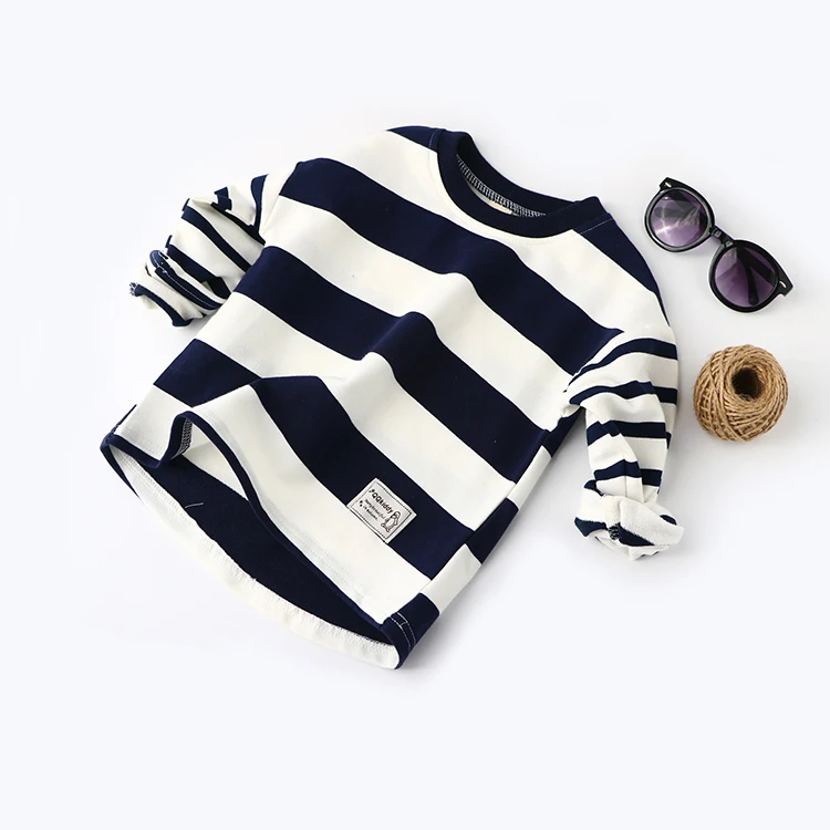 
DRQZY1912SY046 Boys T Shirt Long Sleeves Children Cotton Tops Baby Toddler T Shirt Kids Clothing Full Sleeve Infant Clothes 