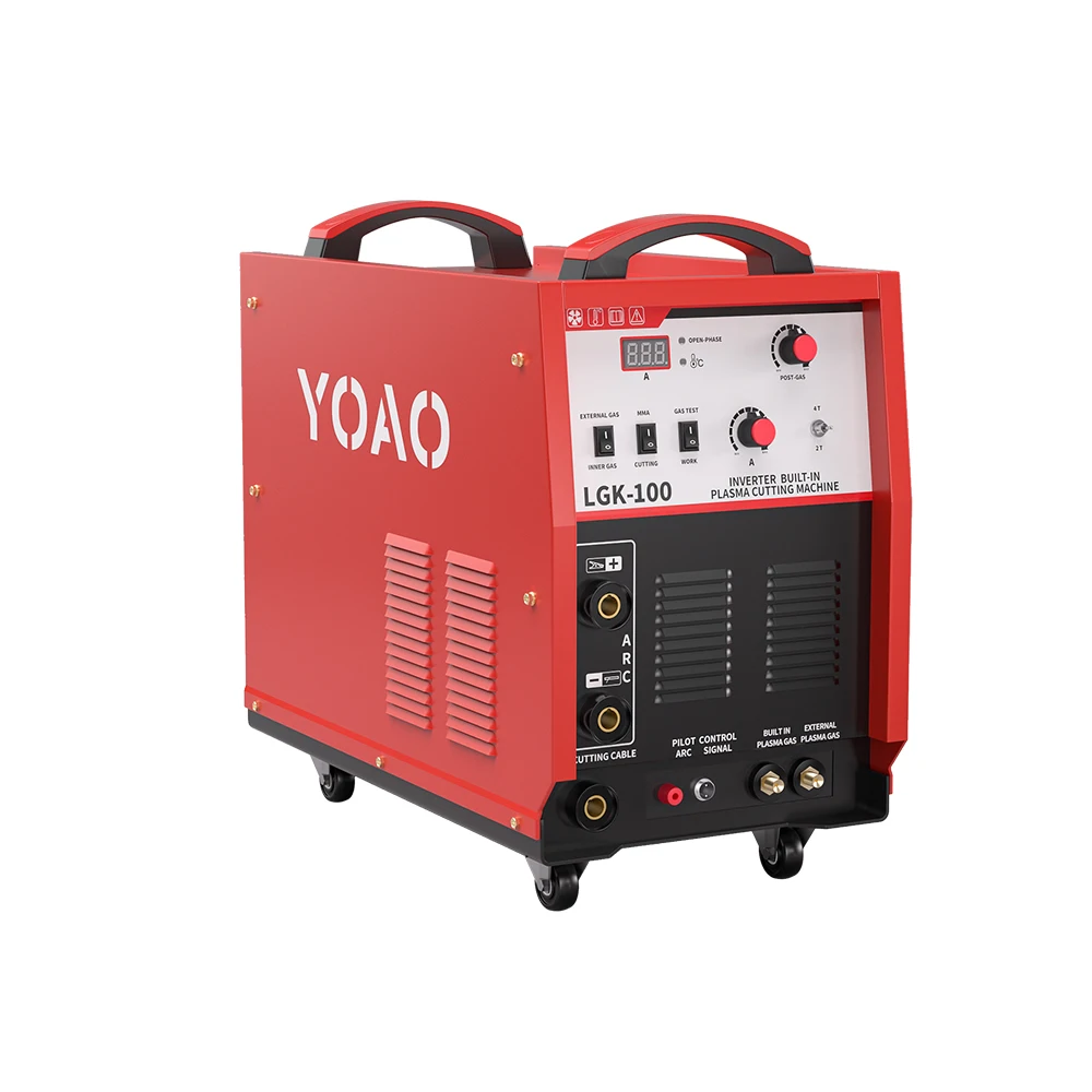 YOAO высокопроизводительный 100 Igbt энергосберегающий плазменный резак со встроенным воздушным компрессором