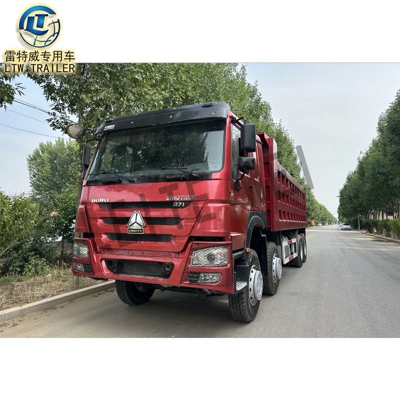 Шины б/у 6x4 8x4 12 колеса 12R22.5 375hp б/у и новый Sinotruk Howo 371hp самосвалы цена на продажу