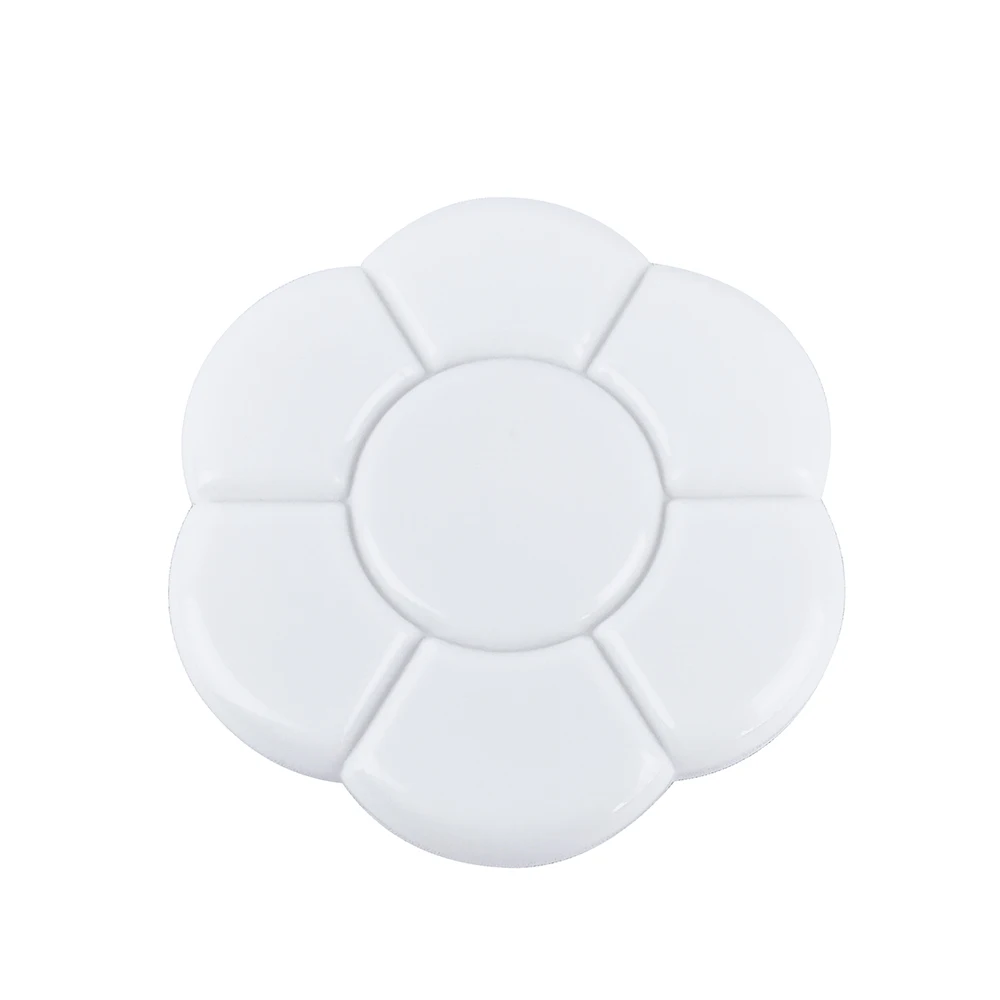 Plum White Paint Tray Palettes Painting Palette With Lid For Kids