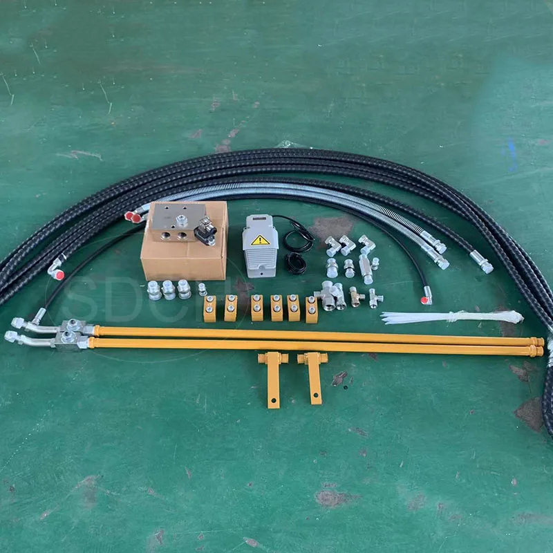 JCB 3CX 4CX 3DX 4DX Экскаватор погрузчик aux Трубопроводные линии Гидравлический выключатель трубопроводов с клапаном делителя потока