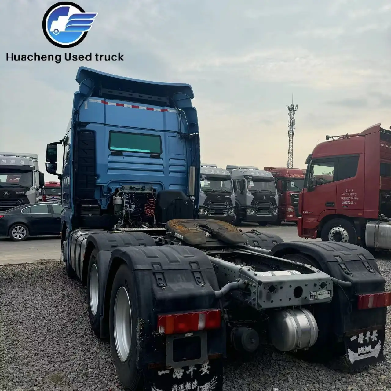 China heavy truck Sandka tractor 540 horsepower efficient logistics first choice