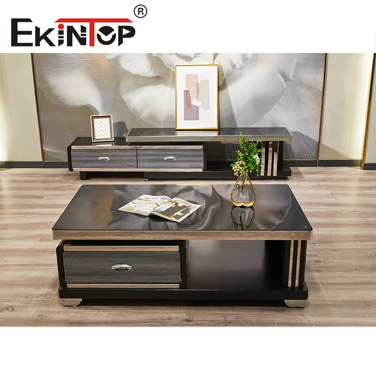 Ekintop coffee table decor luxury turkish furniture modern tv stand furniture for living room