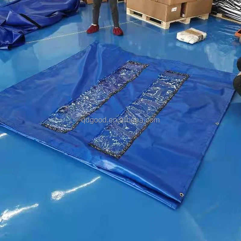 Waterproof Heavy Duty 0.50mm 600g 600gsm 18oz Vinyl Coated Polyester Tarp Tent Trailer PVC coated Truck Cover Tarpaulin