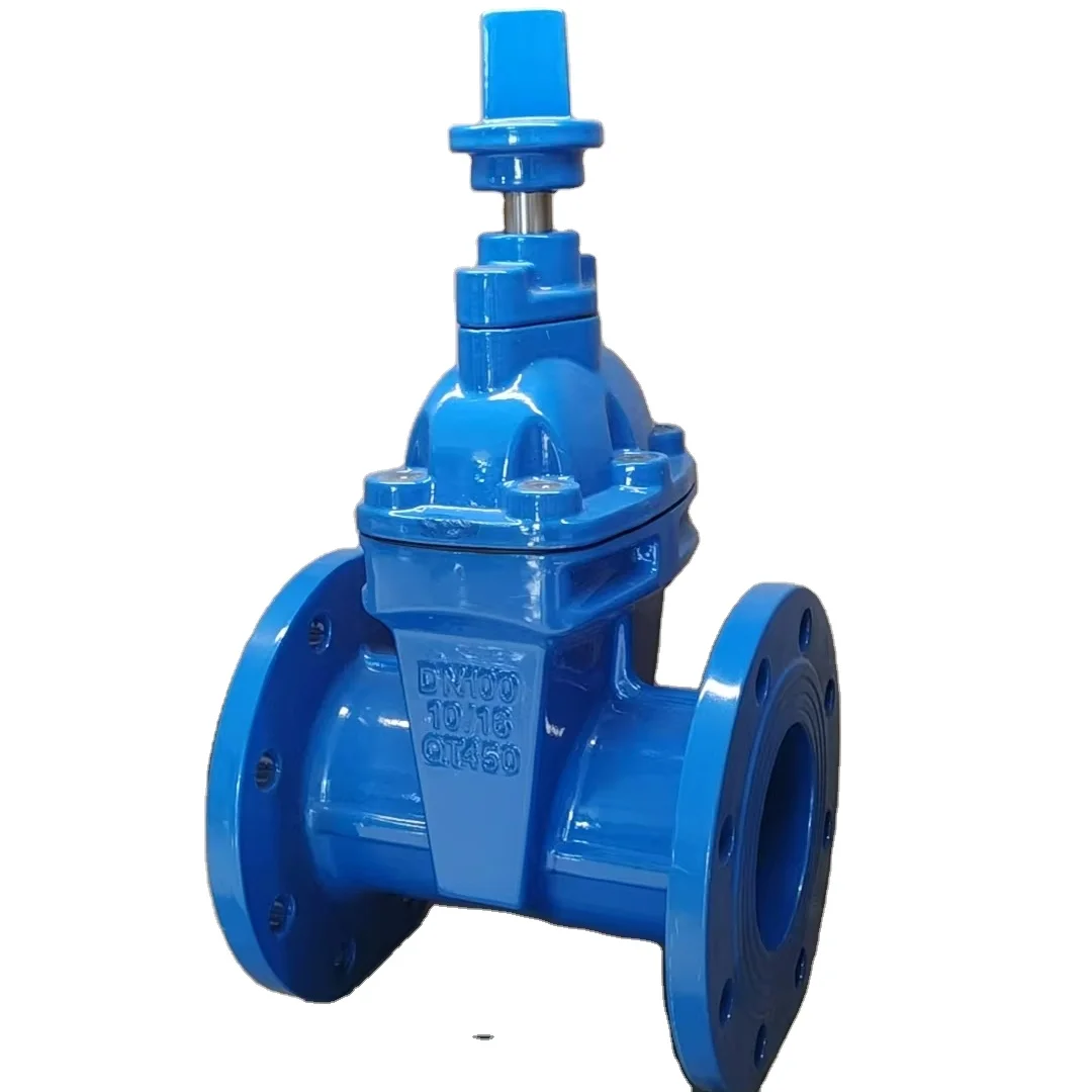 Industrial Use Flanged Soft Sealed Gate Valve Oil/Water/Gas Compliant
