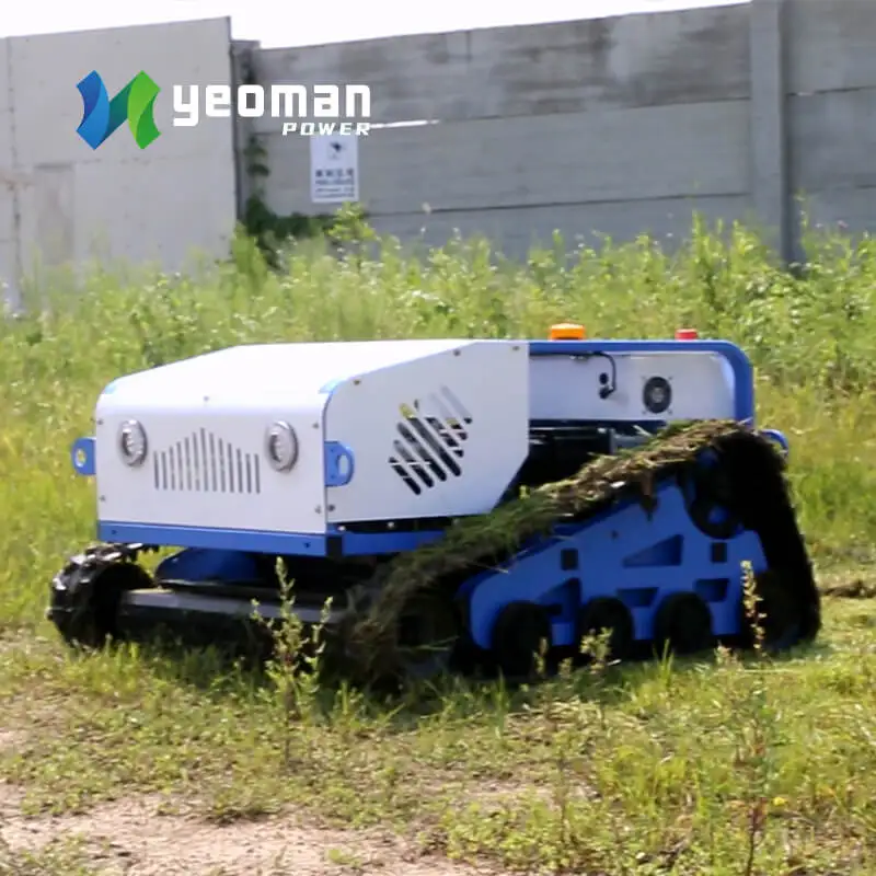 800 гусеничная косилка Yeoman 16 л.с. мини-робот газонокосилка для сельскохозяйственной техники с дистанционным управлением