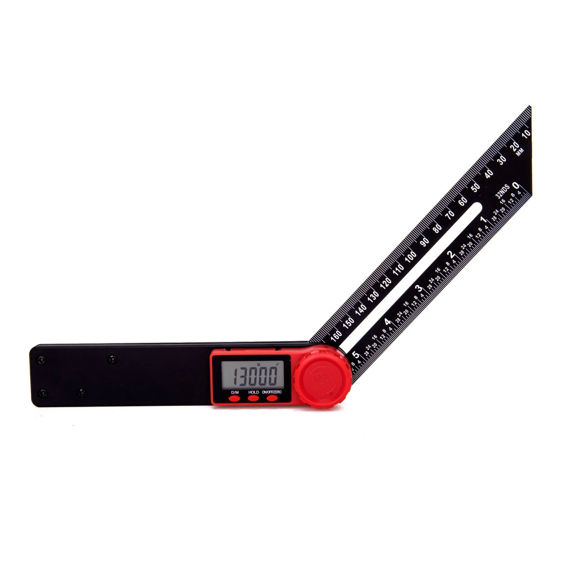 0-180mm factory  360 Protractor Goniometer measuring digital Angle  finder