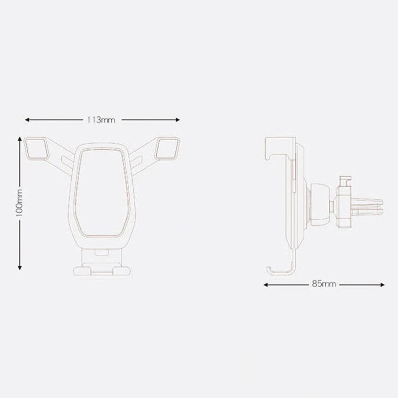 Car Mobile Phone Holder Bracket GPS Stand 360 Degree Rotatable Mount