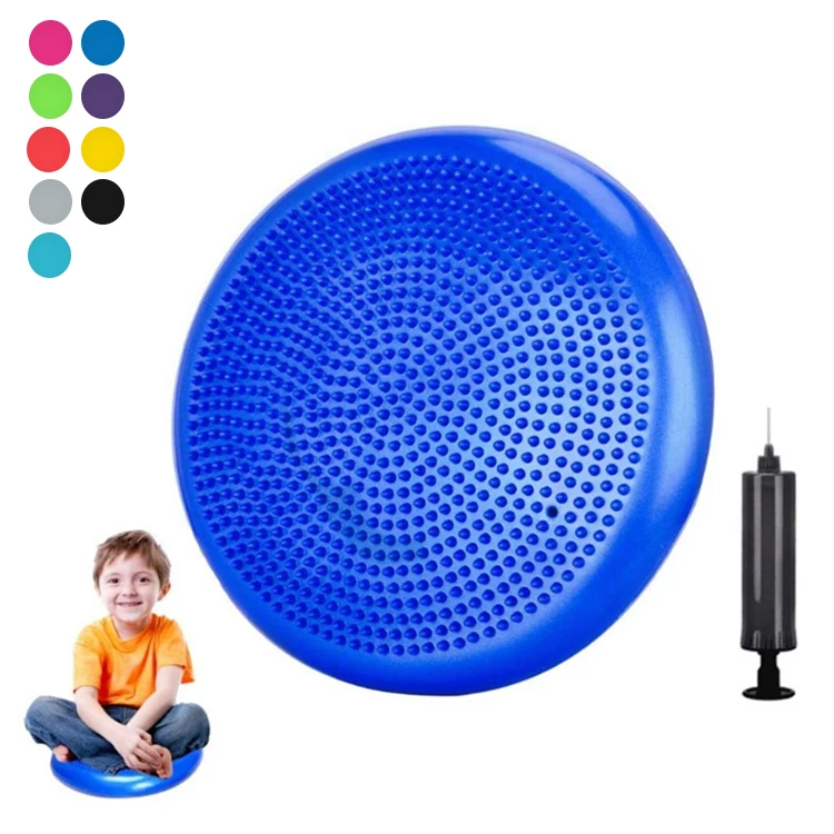 Big size sensory cushion wiggle seat yoga balance disc with cover 13 diameter nz exercises for adhd seniors