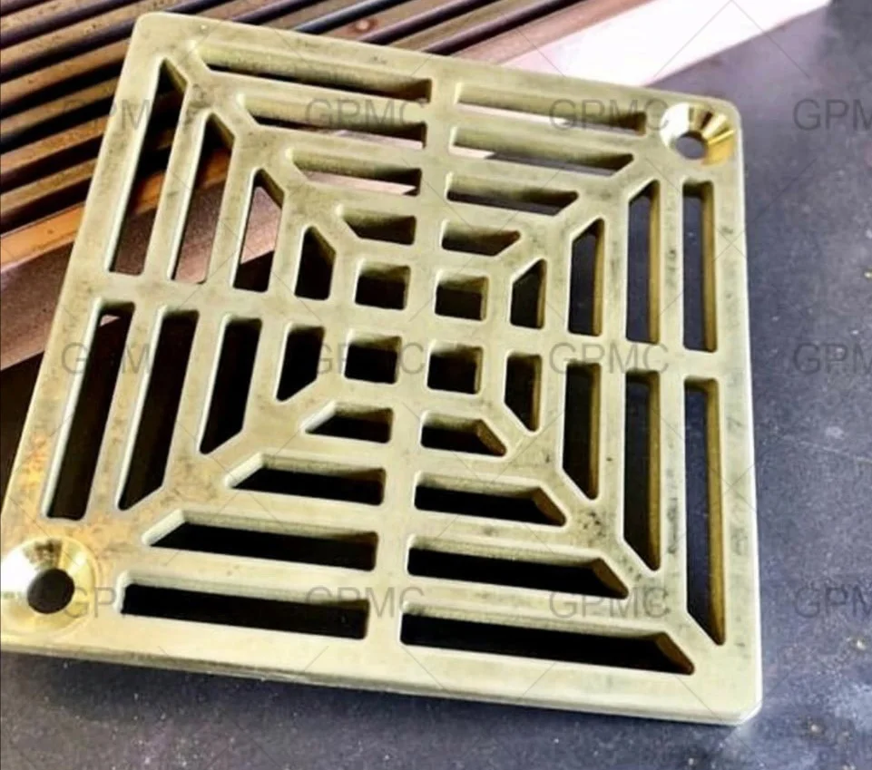 High stainless steel 304/316 and duplex stainless steel material investment casting parts. floor drains