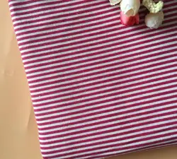 Strip Printed Cotton&Linen Cloth Home Textiles Fabric Of Handmade DIY Sewing Materials Crafts