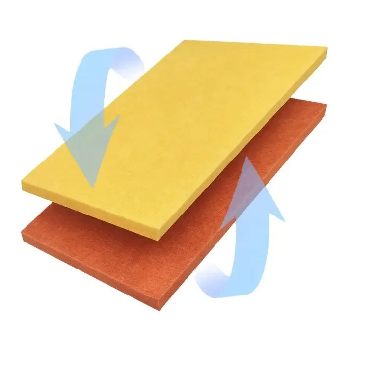Acoustic Polyester Fiber Panel SoundProof 25MM Thick Polyester Fiber Board 100% Recycled Noise Reduction Wall Panel