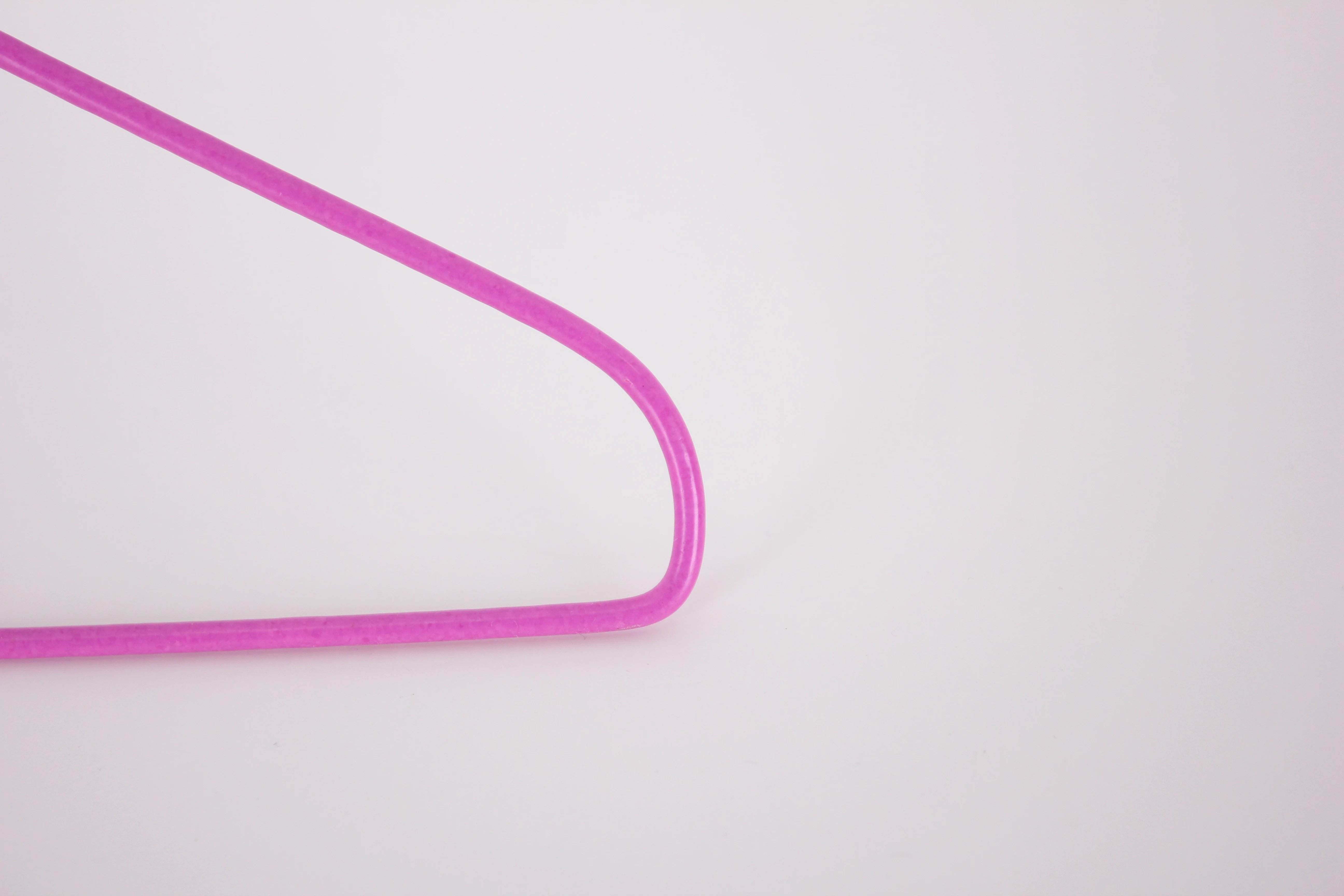 Cheap Kids Clothes  Hanger High Quality Wire Hanger PE Coated Hanger For Children Clothes Storage