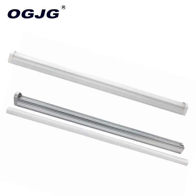 replace T5 T8 fluorescent luminaire  indoor commercial 2ft 4ft 5ft connectable single tube led light