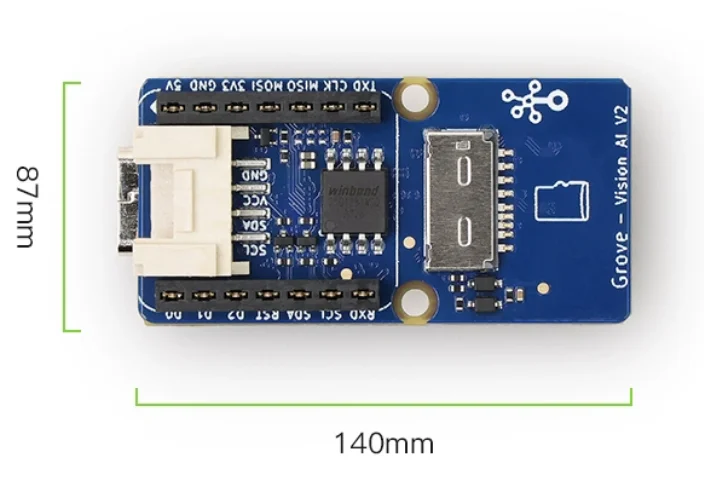 OV5647-62 FOV Vision recognition module AI machine vision image recognition camera sensor arduino open source Vision V2 module