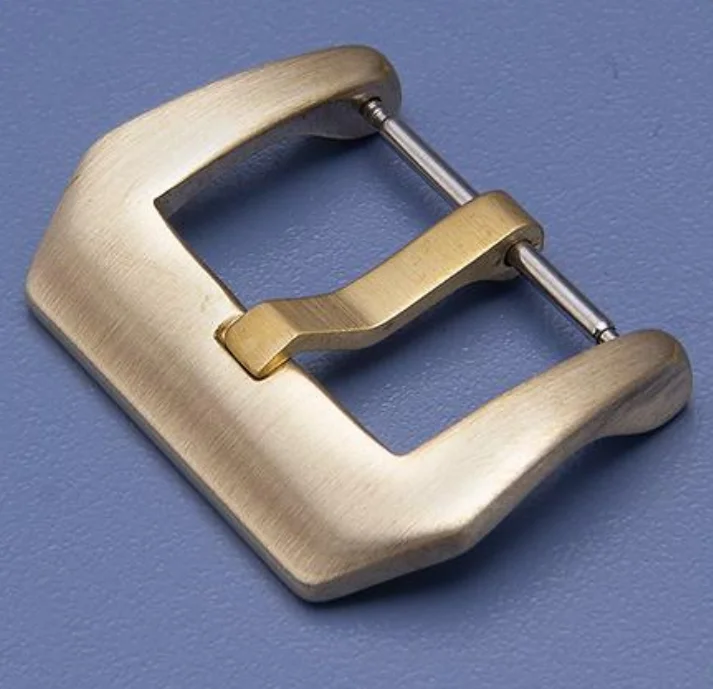 Wholesale Custom Logo Brushed Vintage 16 18 20 22 24 26 mm Watch pin Buckle for Panerai