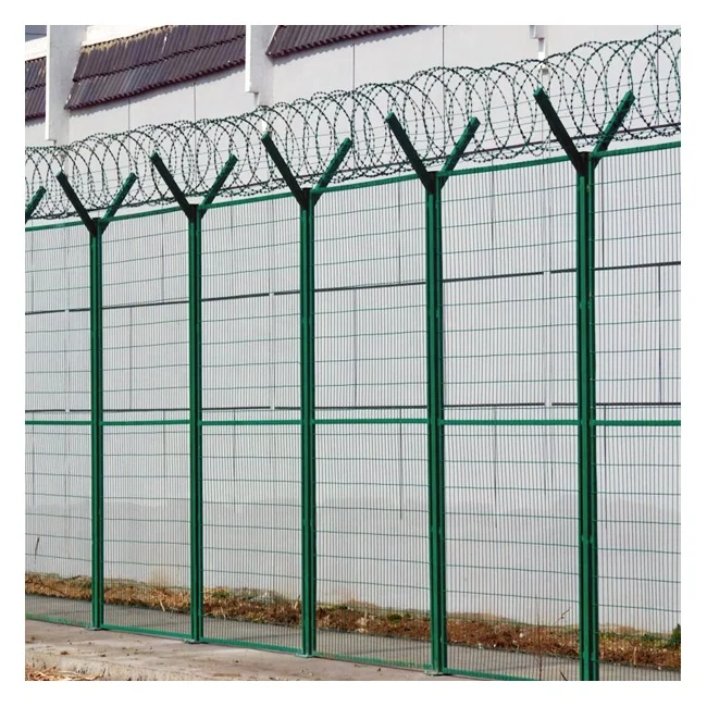 High quality 358 security fence durable clear vu anti climb clear view 358 fence