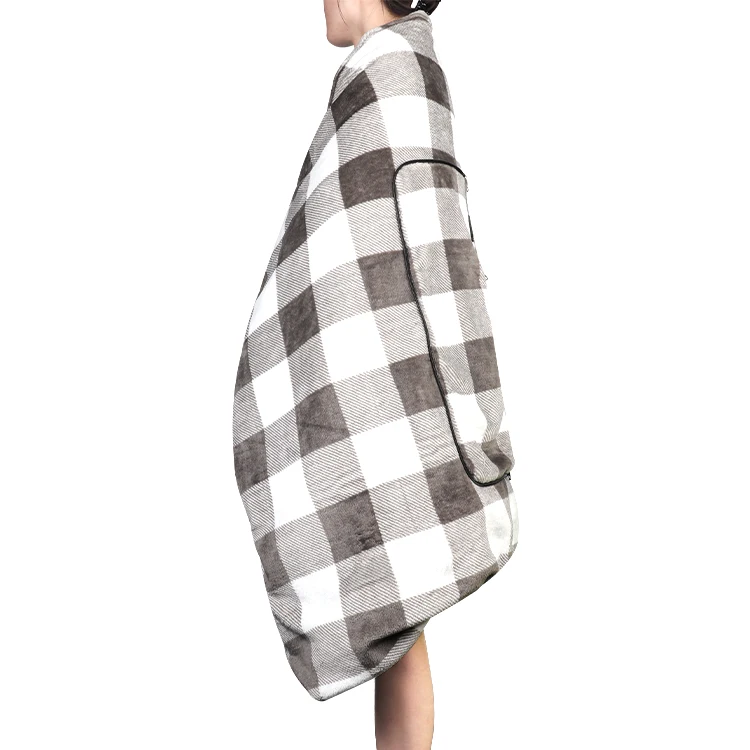 Vinmori Heated Blanket 140x100mm Portable Electric Usb Carbon Fiber Body Heating Blanket