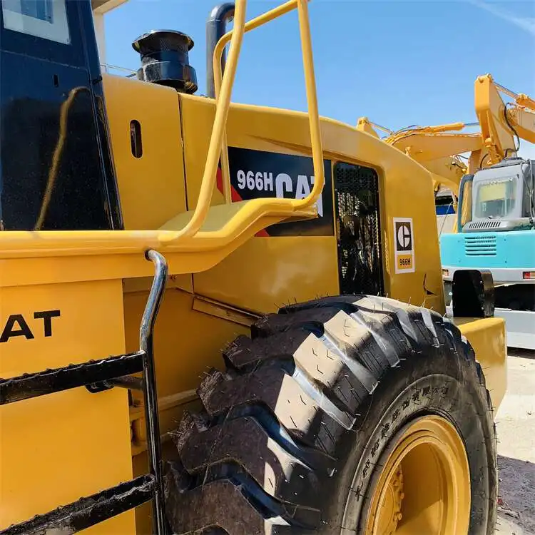 Б/у колесный погрузчик CAT 966H 950F б/у Колесный Cat 950 продажа ЭКСКАВАТОРА