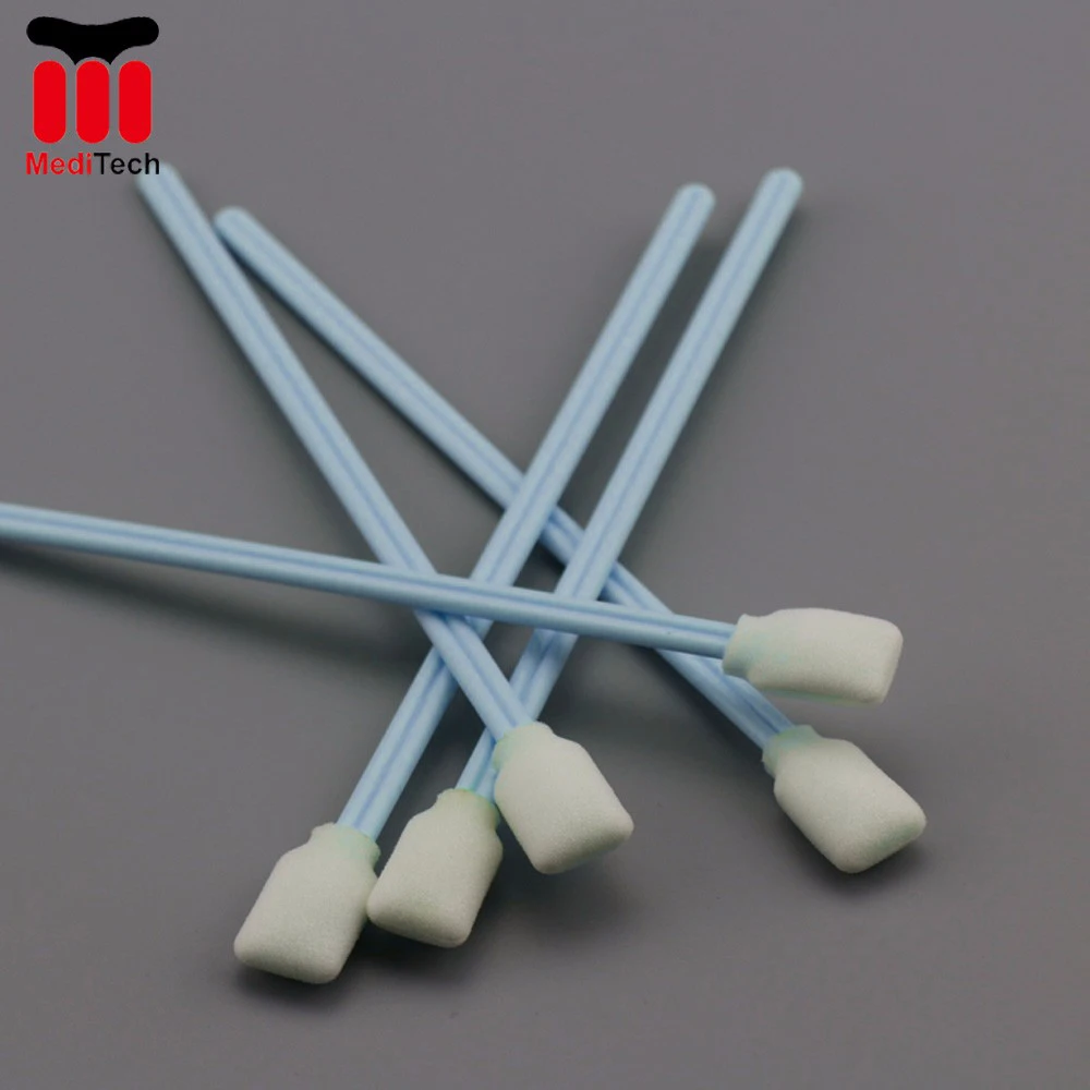 Foam Head Anti Static Electronic Cleaning Cotton Swab Stick For Sensitive Surfaces
