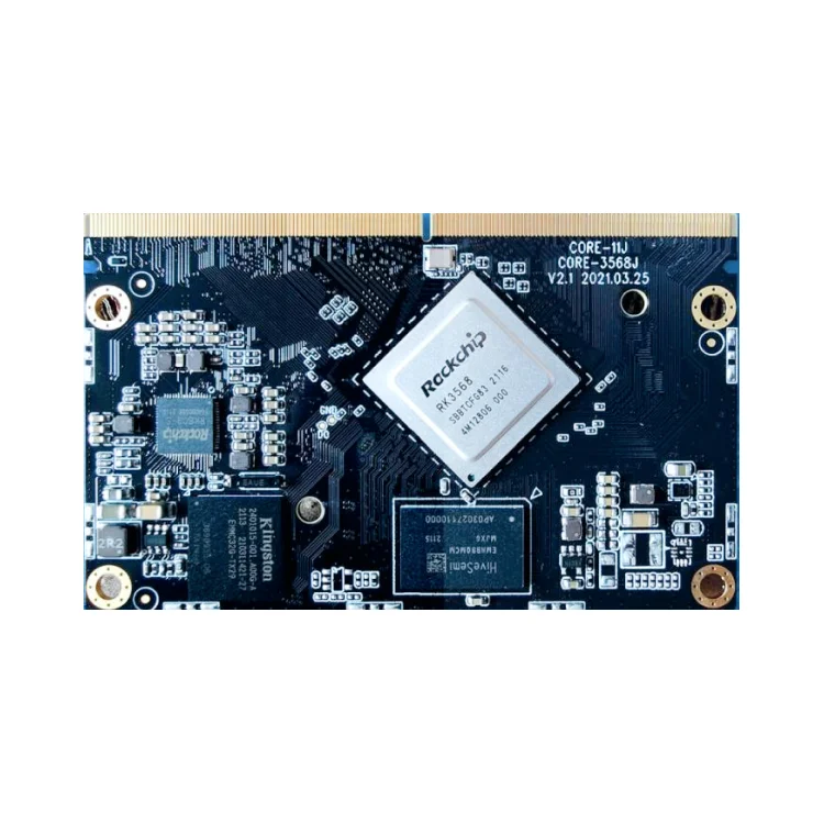 Dusun Dual-core 64-bit processor RK3568B2 core board System On Module Applied To Intelligent NVR Cloud Terminals