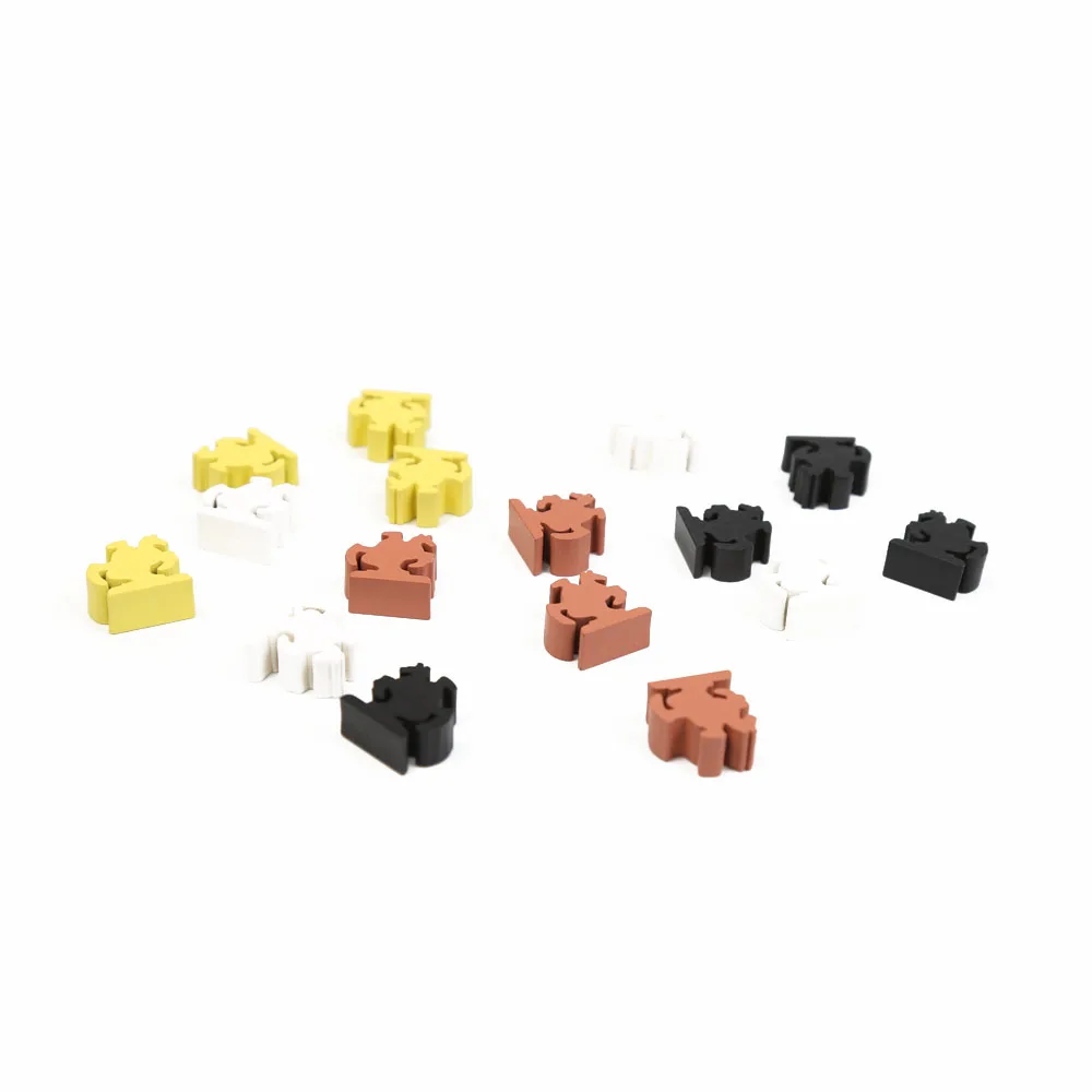 Wholesale Board Game Pieces Token Boardgame Wooden Token Horse Riding Wooden Pawns