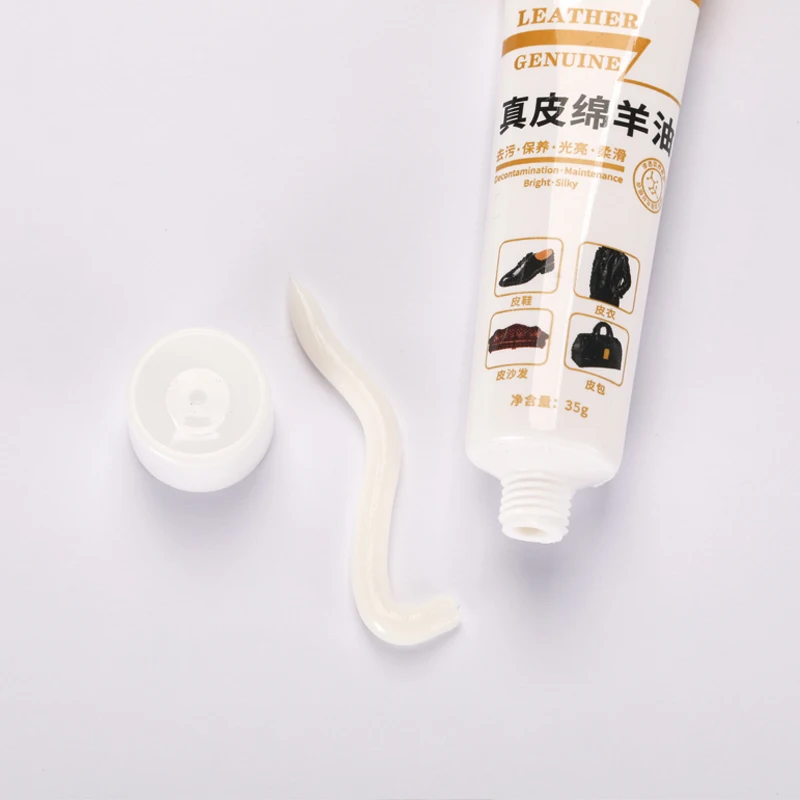 35 grams High Quality Solid Shoe Polish In Tubes Black Brown Neatural Pasted Shoe Cream Polish