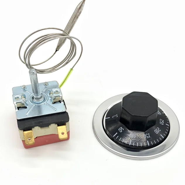 High Temperature Air Fryer Bimetal Temperature Control capillary thermostat switch For Bakery Oven