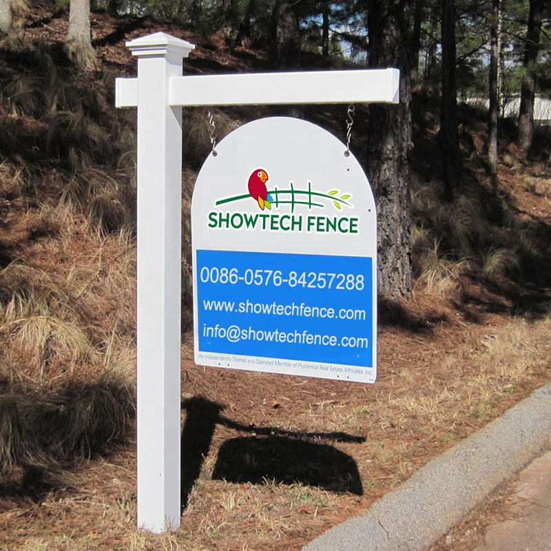 Showtech hot selling customized high quality cheap pvc sign post