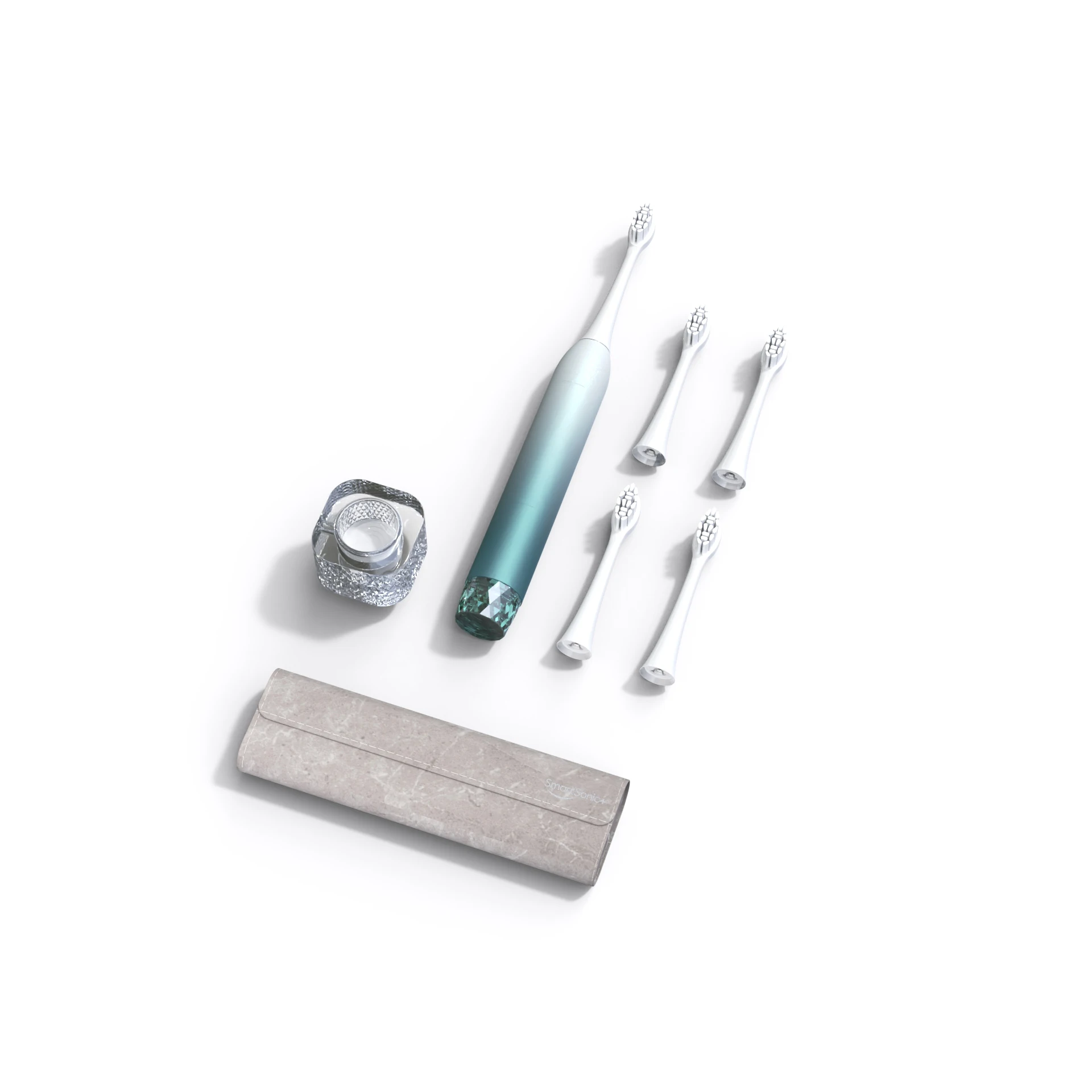 Датчик давления включить звуковую электрическую зубную щетку со светодиодным дисплеем сенсорное управление IPX8 водонепроницаемый