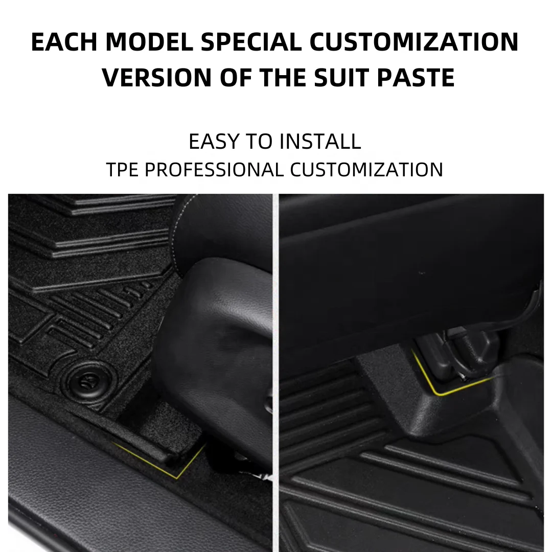 wholesale car mats floor TPE  popular 4x4 auto 3D 5D floor mat for Toyota Corolla cross