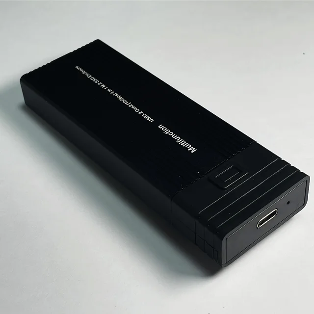 2022 новый черный внешний корпус для жесткого диска USB 3 2 5 в 1 с концентратором совместимый Windows Mac os SSD M.2