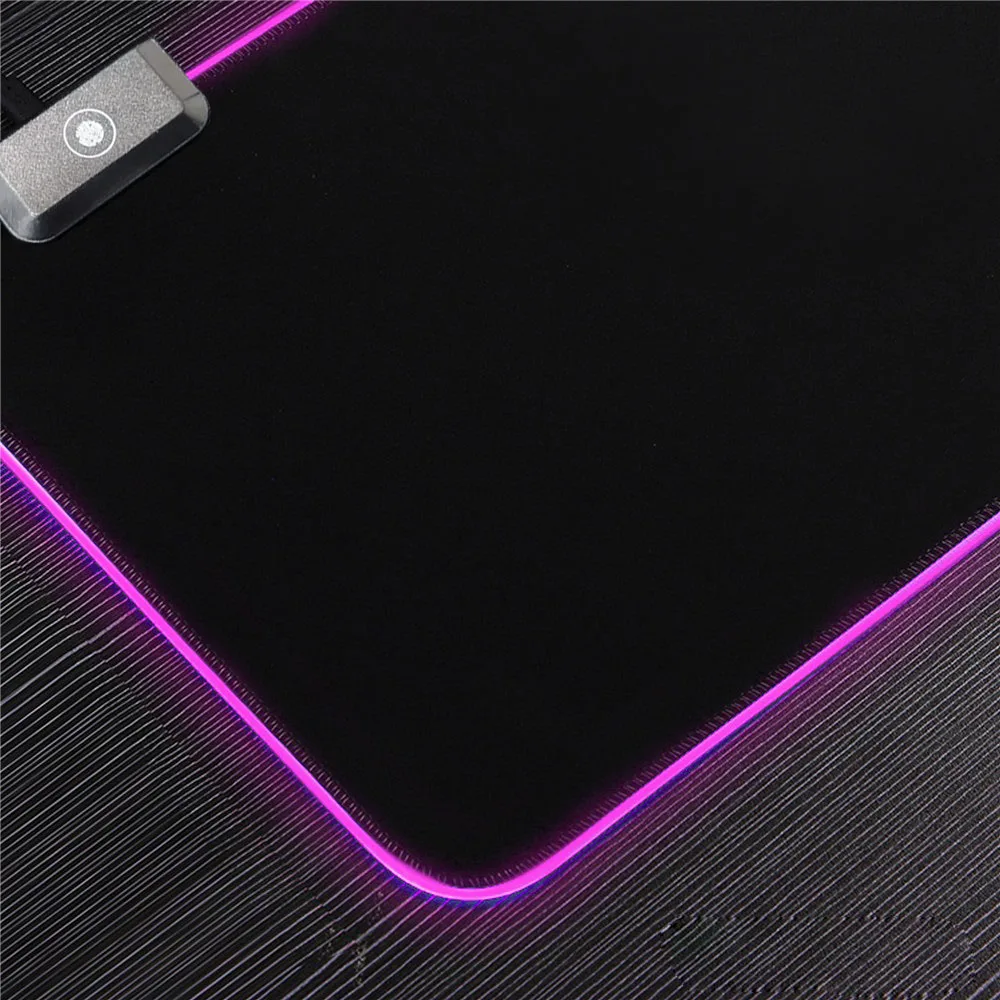 RGB mouse pad Soft Non-Slip Rubber Base Mouse Mat for Laptop Computer PC Gaming mouse pad