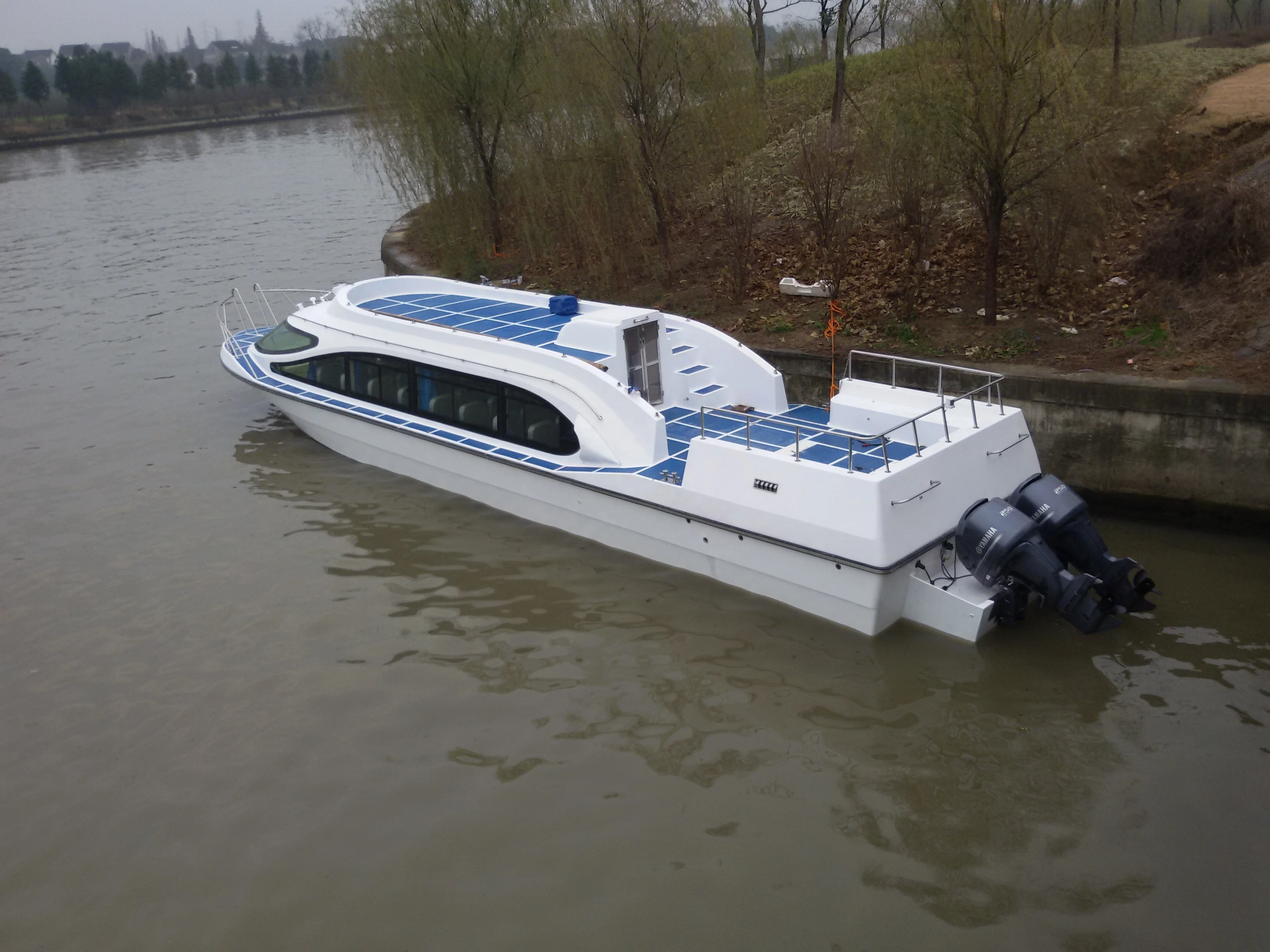 
38 seats Fiberglass Passenger Boat/ Ferry Boat for sale 
