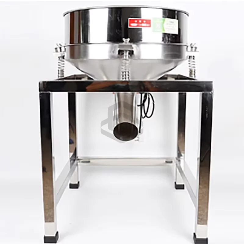 Stainless Steel Electric Vibrating Screen Plastic Powder Food Vibrating Screen Flour Sieve
