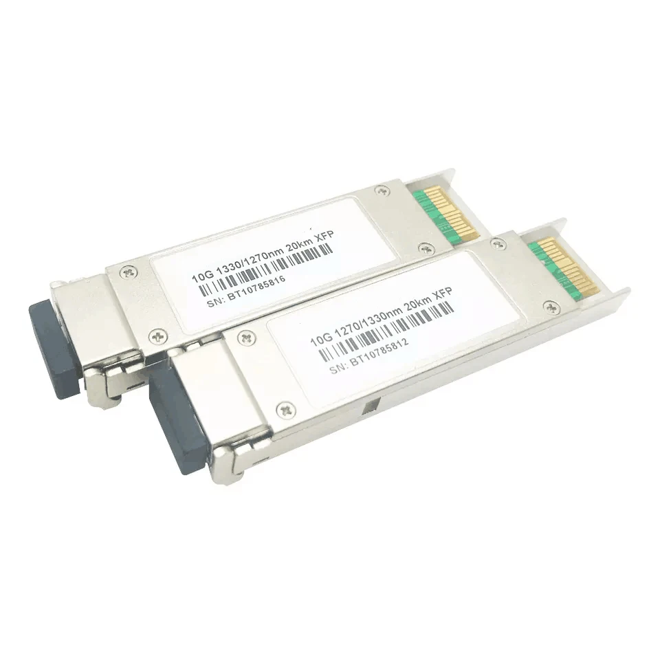 Fiber Optical Transceiver 10G BIDI XFP TX1270nm RX1330nm 20km Optical  Module Single Fiber Single Mode