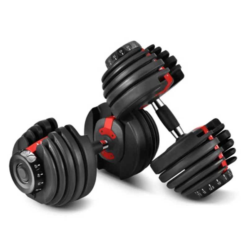 
Adjustable Dumbell Plate Weight Lifting Set for Sale with Customer Logo 