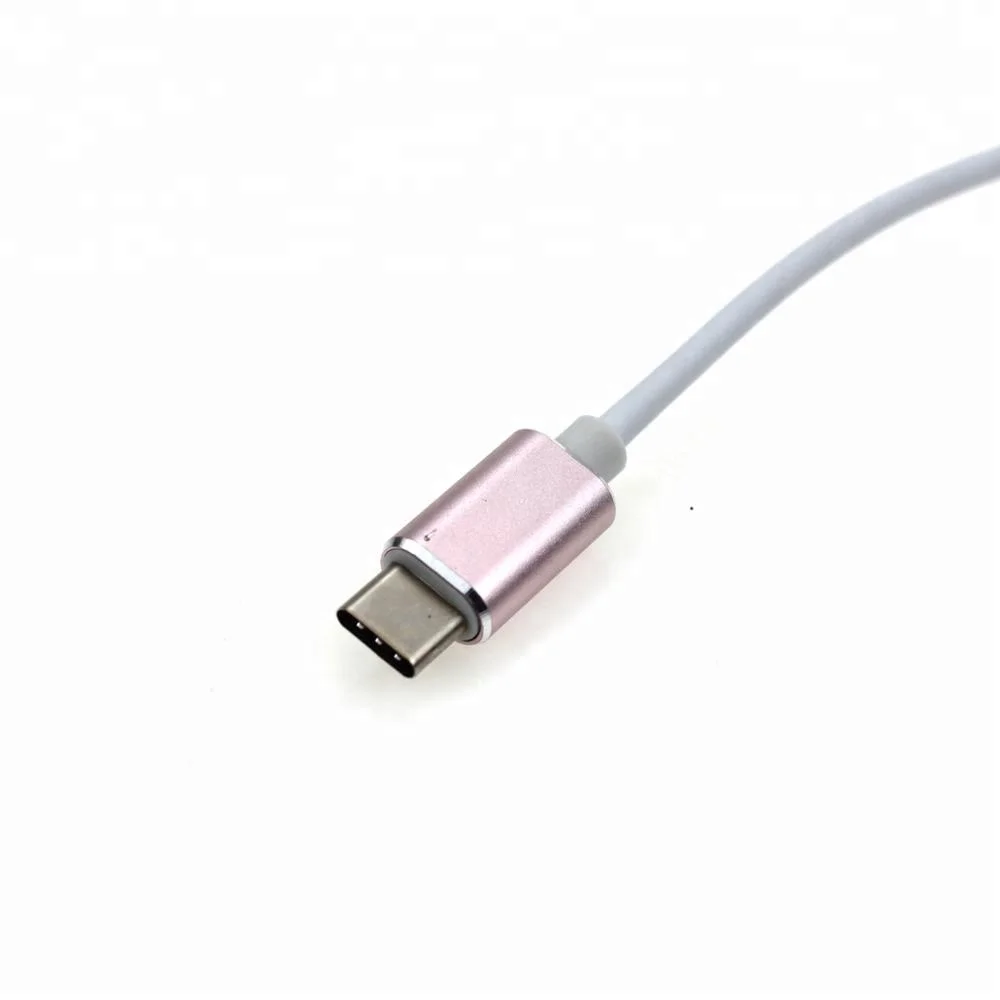 USB 3.1Type C To Microphone Speaker Headphone 7.1 Channel Audio Sound Card Adapter Cable External Usb Audio Interface Sound Card