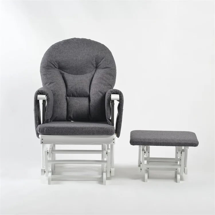 Mothercare Baby Rocker Glider Nursery Rocker Chair and Ottoman Stool