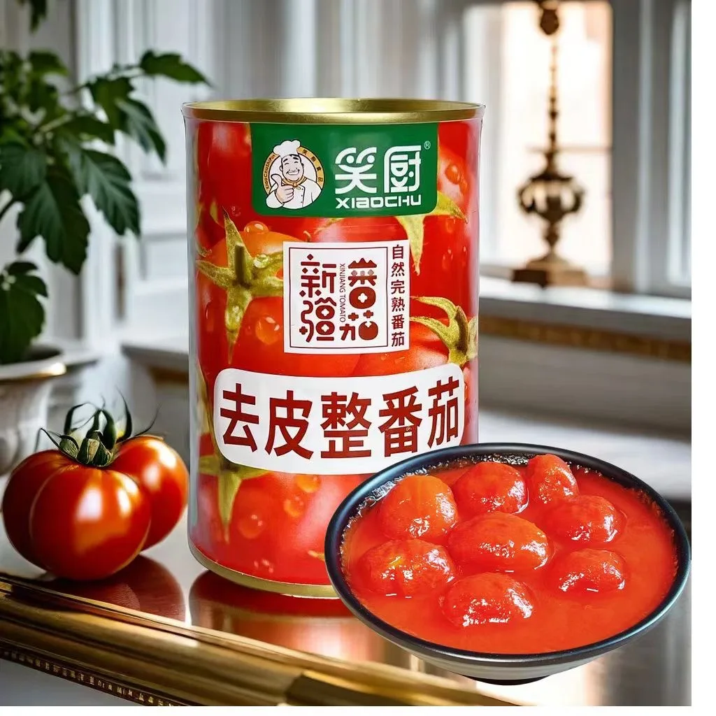 Fresh canned tomato 400g Peeled Tomato Dice 425g with High Quality