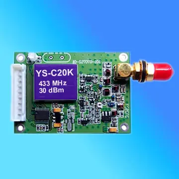 3KM Distance Wireless Data Transceiver Radio RS232/485 RF Module, Wireless GFSK RF Transmitter & Receiver Module for AMR/POS